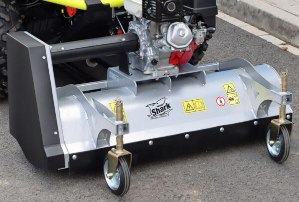 SHARK ATV Frontmulcher 100 mit Honda GX 270 Motor, Farbe Silber