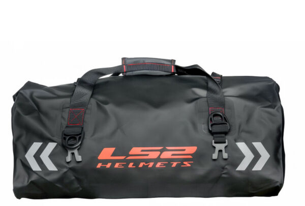 LS2 LB-01 Gepäcktasche wasserdicht PVC schwarz 65L