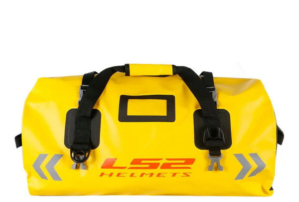 LS2 LB-02 Gepäcktasche wasserdicht PVC gelb 65L