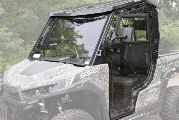 Kabine mit Heizung für Linhai UTV 520/550/570/650 T-BOSS ohne Dach (passend für Originaldach)