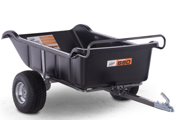 SHARK ATV-ANHÄNGER GARDEN 680 SCHWARZ, 2 RAD