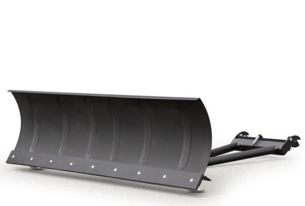 SHARK Schneepflug 59" Stahl SCHWARZ (150 cm) mit QUICK-Adapter